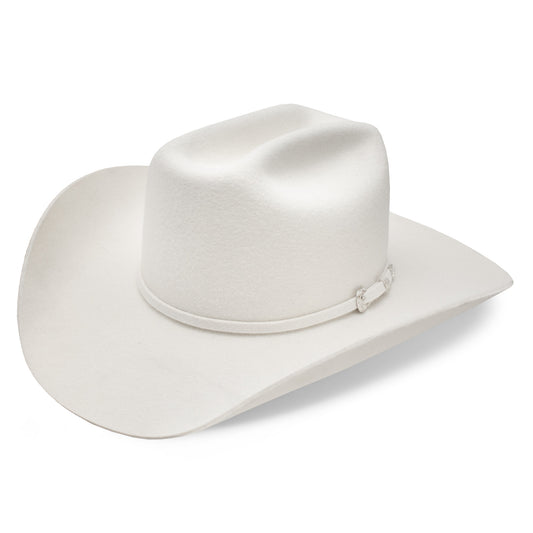 THE COWGIRL HAT BY CHARLIE 1 HORSE  4 3/8 CROWN- WHITE