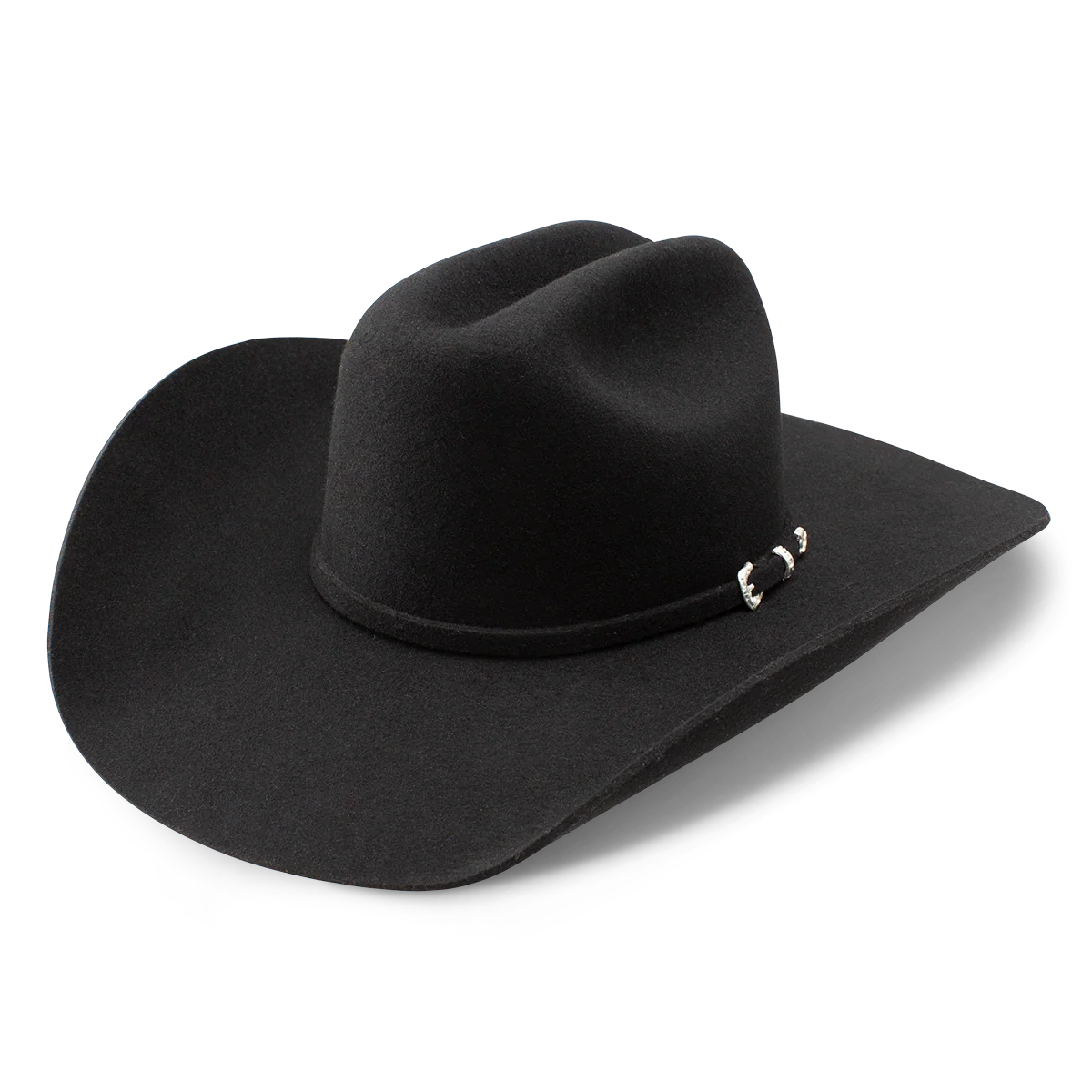 THE COWGIRL HAT BY CHARLIE 1 HORSE  4 5/8 CROWN- BLACK