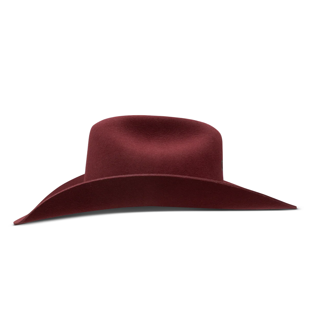 THE COWGIRL HAT BY CHARLIE 1 HORSE  4 5/8 CROWN - CRANBERRY