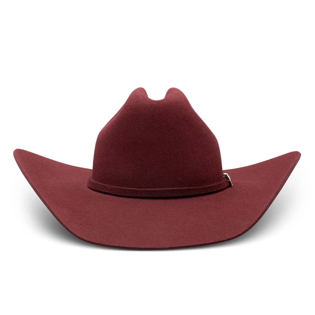 THE COWGIRL HAT BY CHARLIE 1 HORSE  4 5/8 CROWN - CRANBERRY