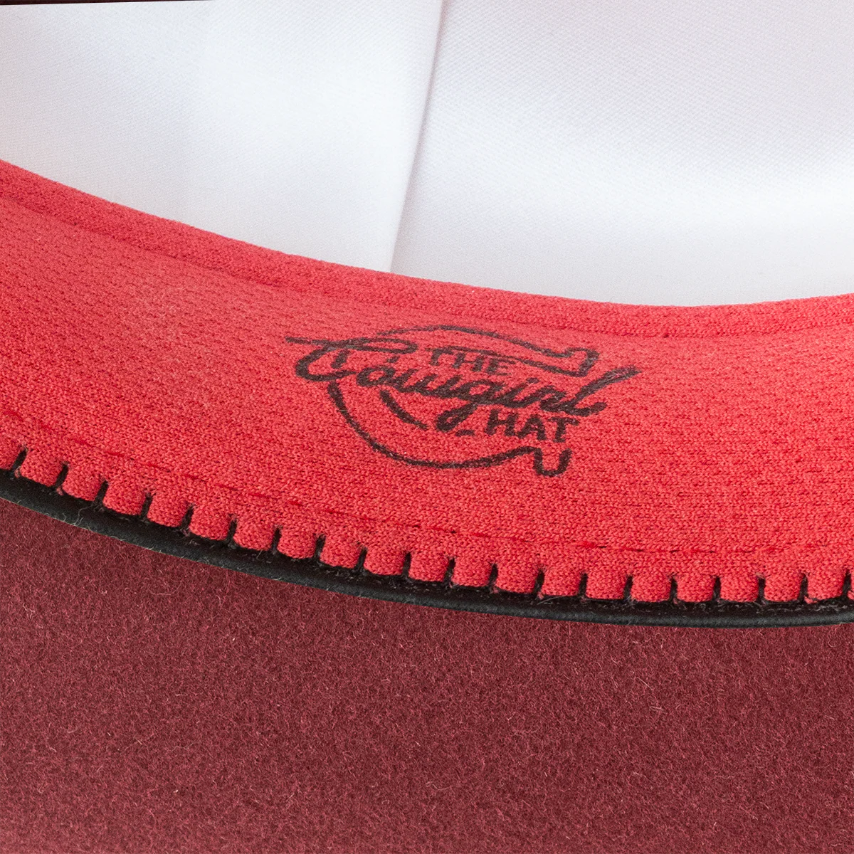 THE COWGIRL HAT BY CHARLIE 1 HORSE  4 5/8 CROWN - CRANBERRY