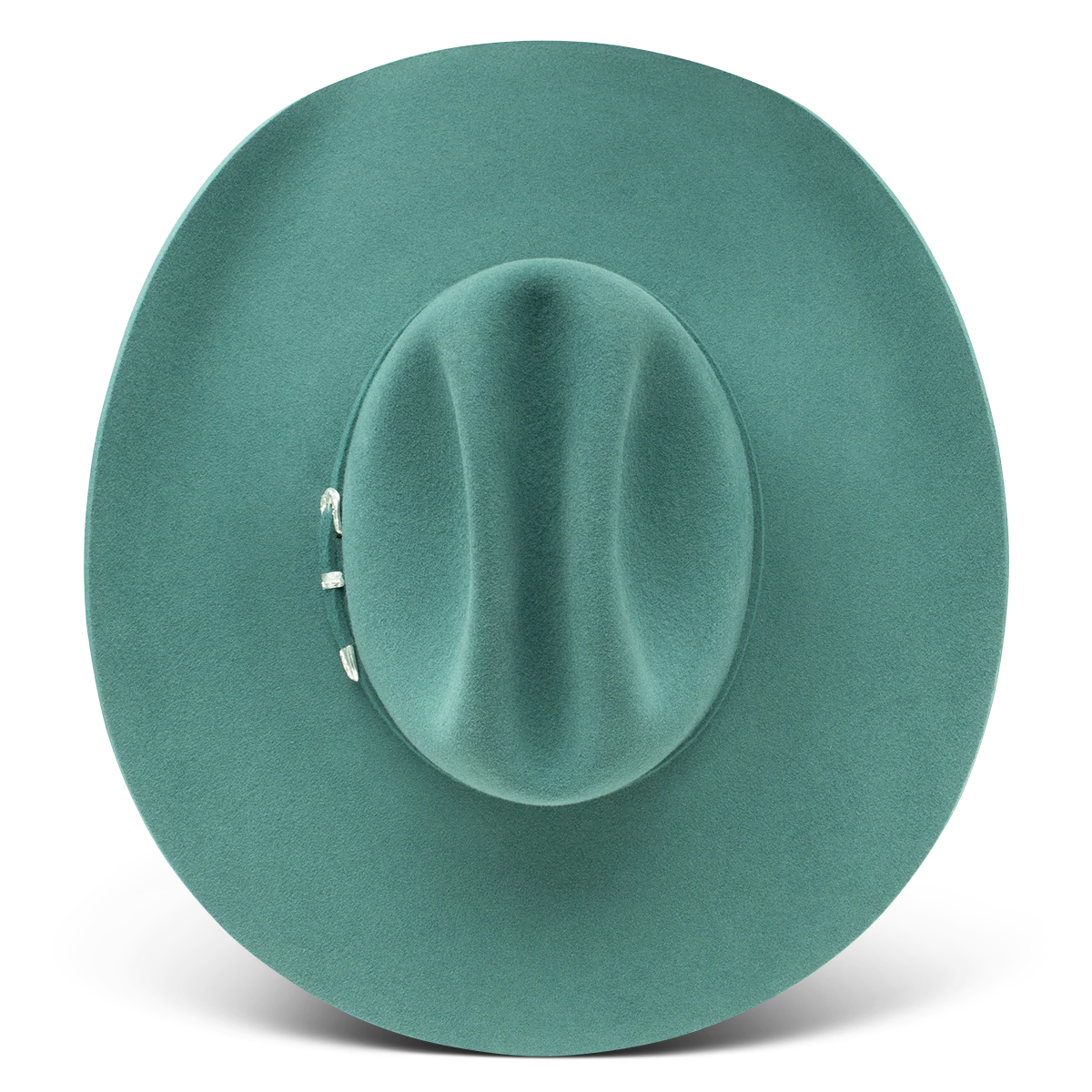 THE COWGIRL HAT BY CHARLIE 1 HORSE  4 5/8 CROWN - TURQUOISE