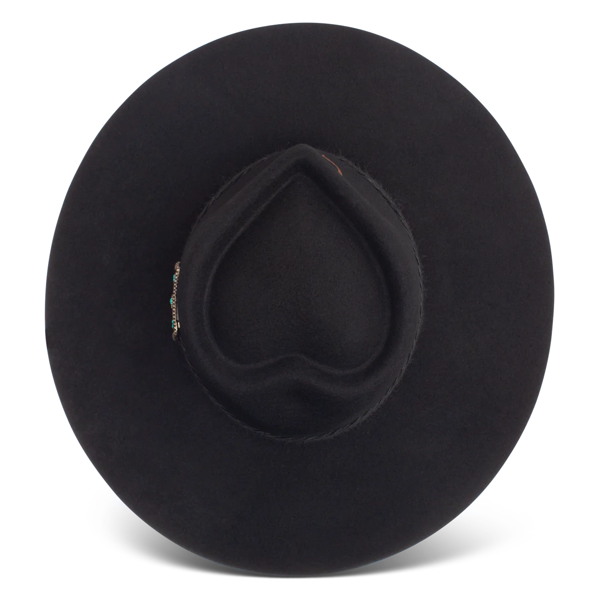 CHARLIE 1 HORSE FLING BLACK FELT HAT