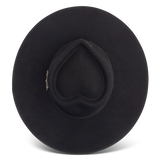 CHARLIE 1 HORSE FLING BLACK FELT HAT