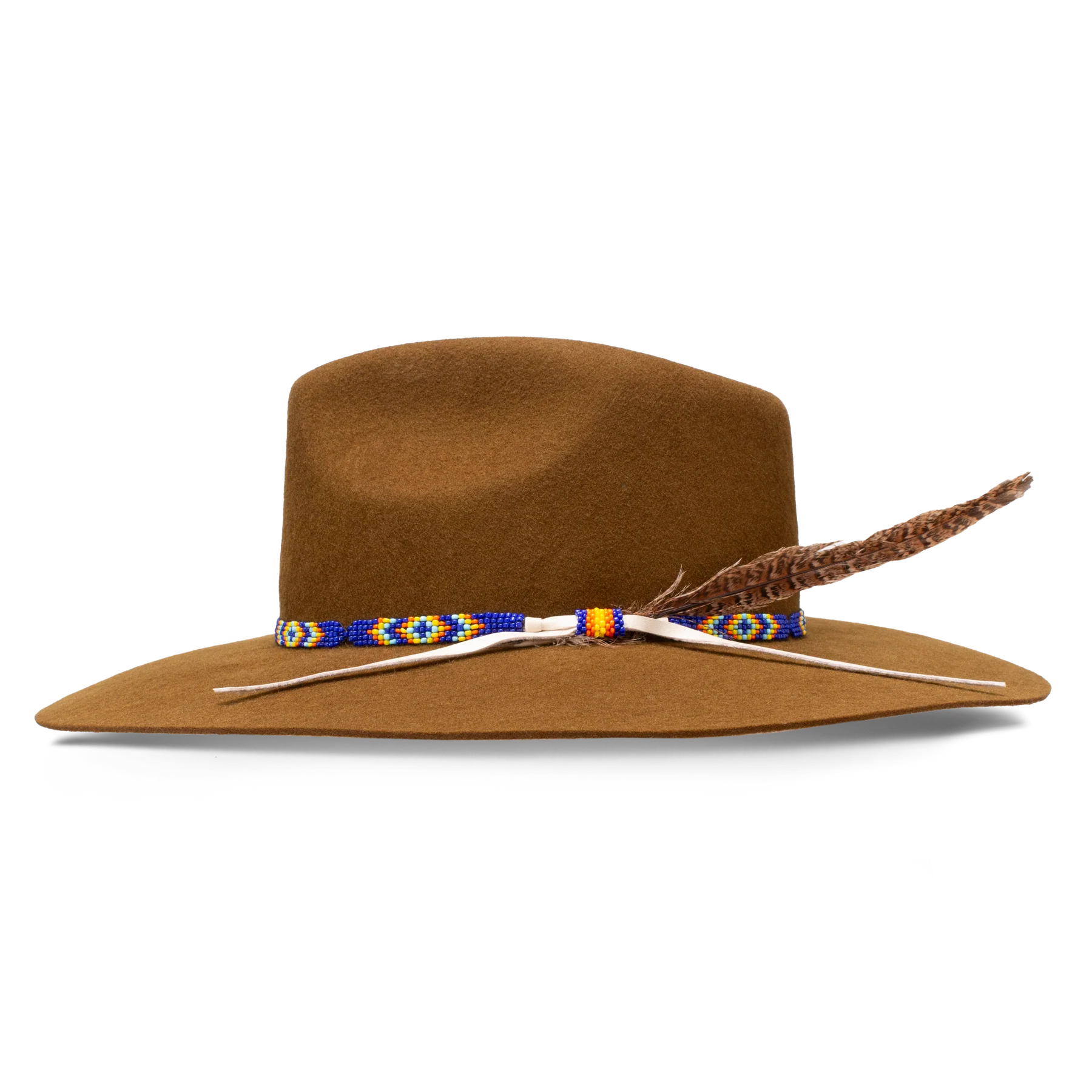 CHARLIE 1 HORSE GYPSY ACORN FELT HAT – The Chandelier Rose  display picture 2
