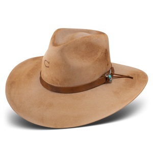 CHARLIE 1 HORSE LAKOTA FELT HAT