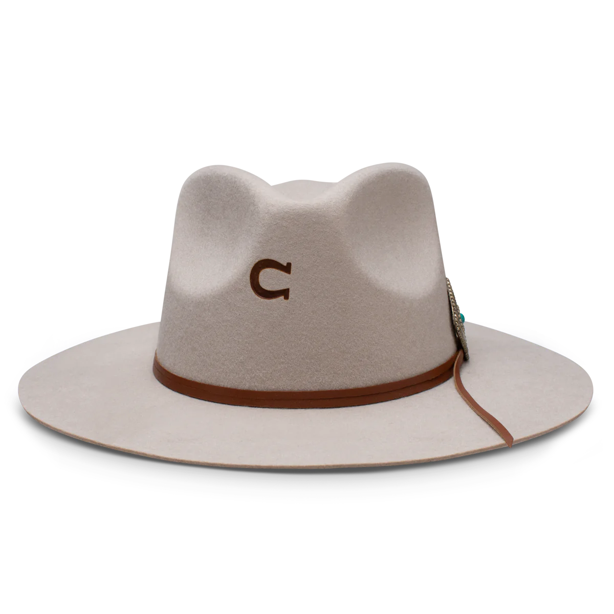 CHARLIE 1 HORSE LONE BUTTE SILVERBELLY FELT