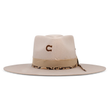 CHARLIE 1 HORSE SPEAR POINT FASHION HAT - SILVER BELLY