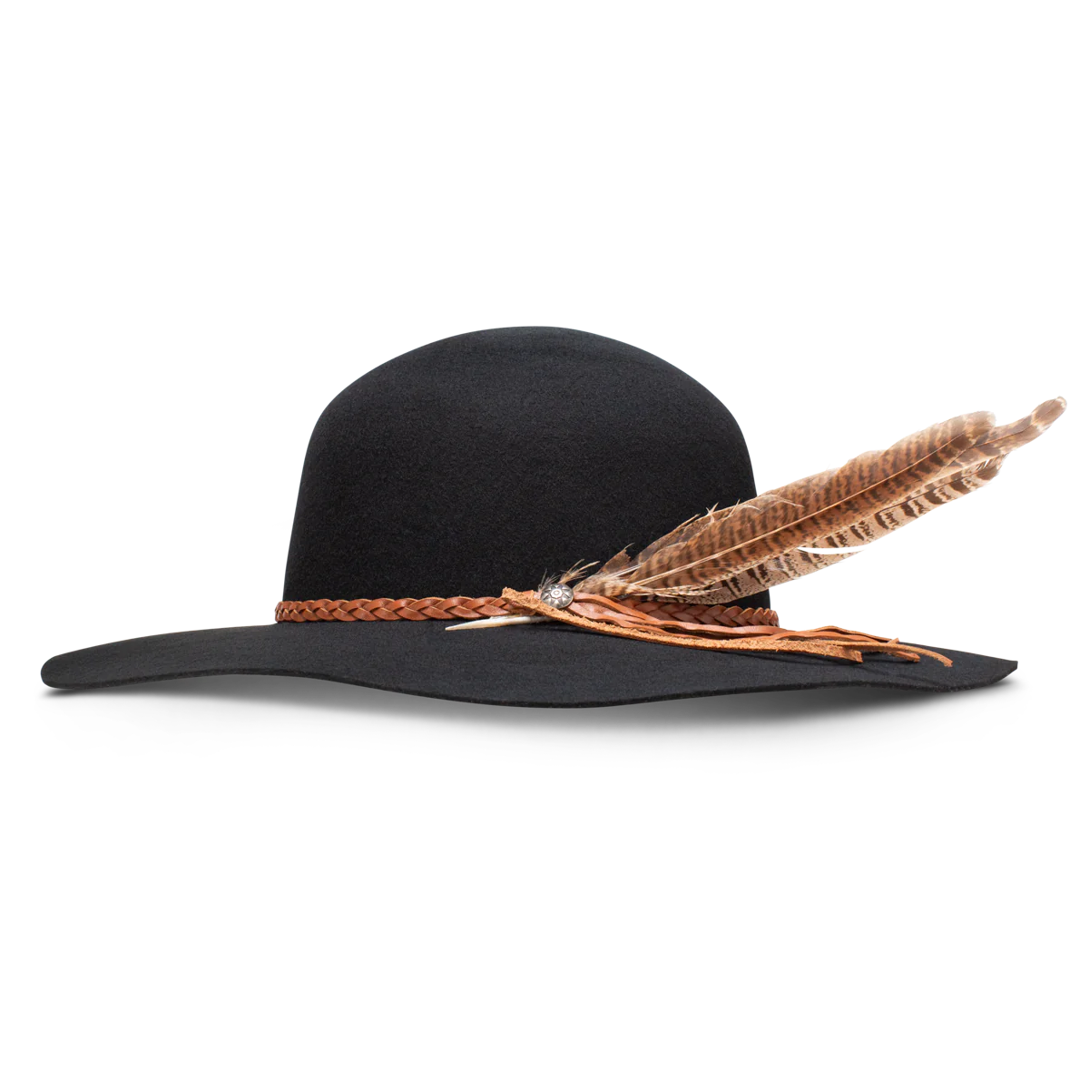 CHARLIE 1 HORSE WANDERLUST HAT BLACK