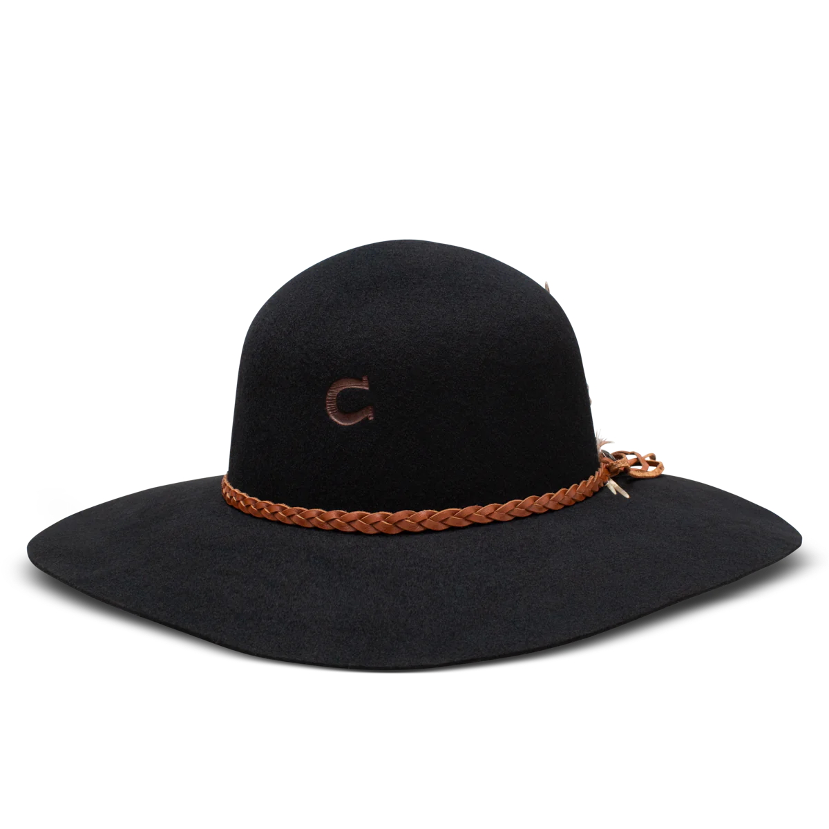 CHARLIE 1 HORSE WANDERLUST HAT BLACK