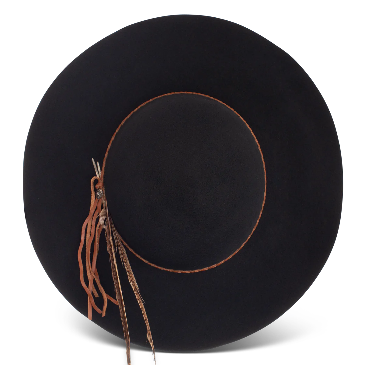 CHARLIE 1 HORSE WANDERLUST HAT BLACK
