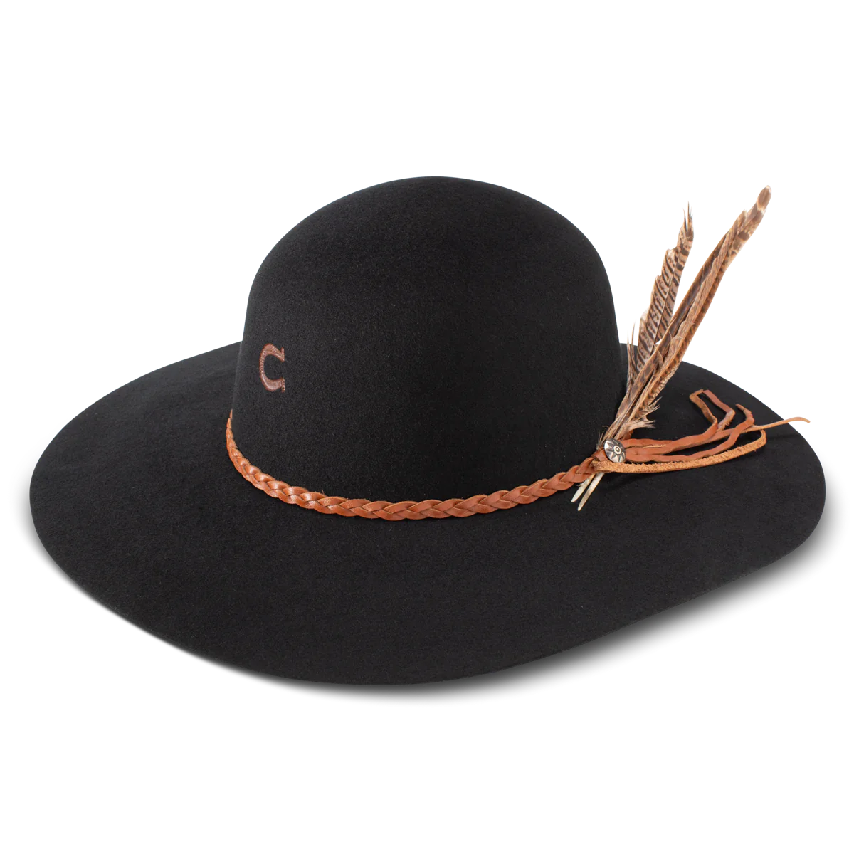 CHARLIE 1 HORSE WANDERLUST HAT BLACK