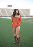 THE CAVEN TOP - BURNT ORANGE