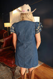 THE CAYLEE DARK DENIM DRESS
