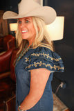 THE CAYLEE DARK DENIM DRESS
