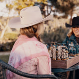 THE COWGIRL HAT BY CHARLIE 1 HORSE - LIGHT PINK