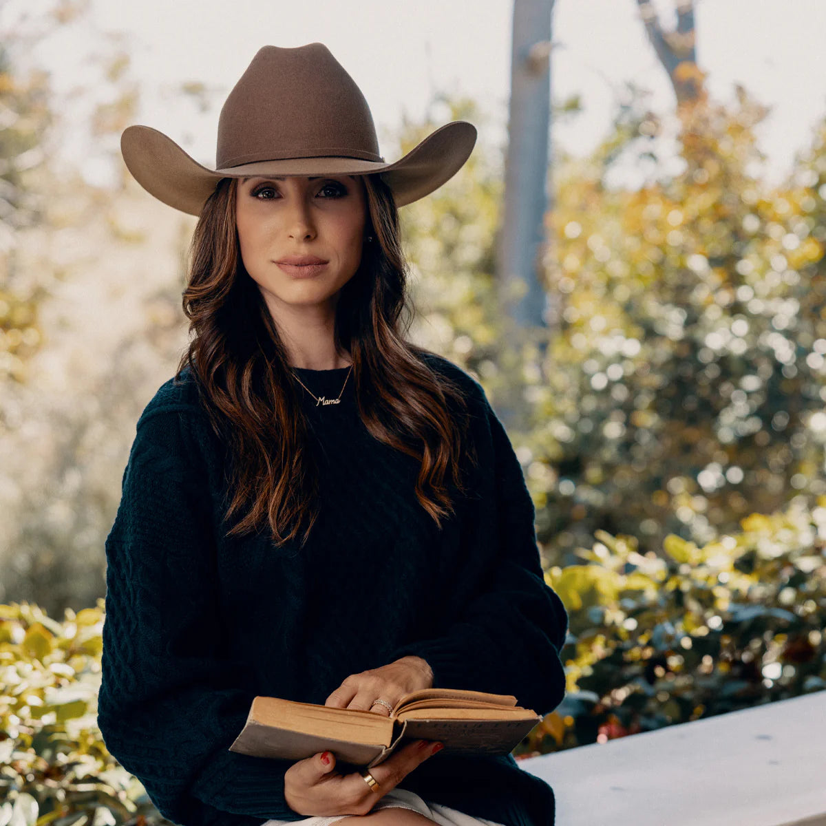 THE COWGIRL HAT BY CHARLIE 1 HORSE  4 5/8 CROWN - PECAN