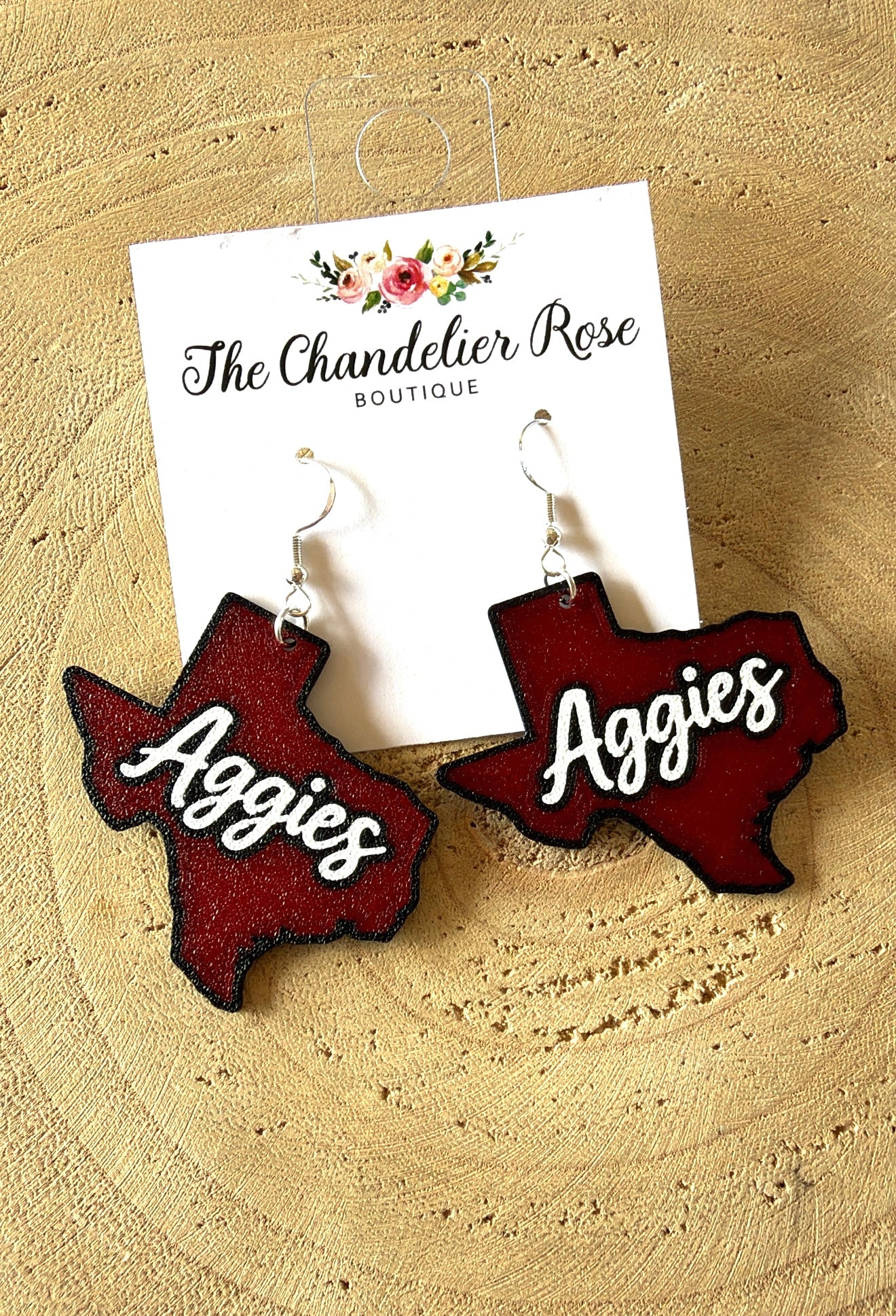 Aggies Texas Earrings