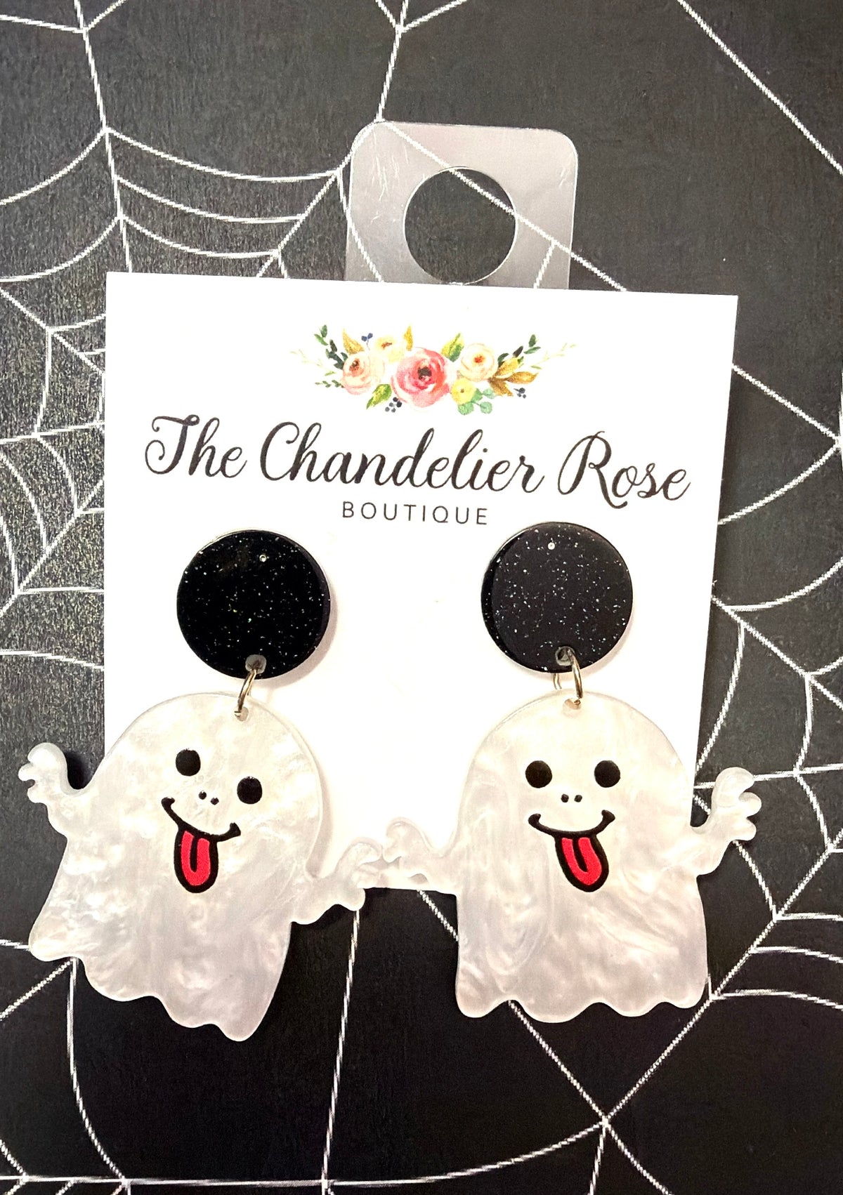 Silly Ghost Earrings