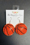 BASKETBALL GLAM EARRINGS