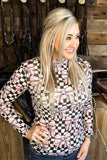 DIRT AND DIAMONDS MESH TOP