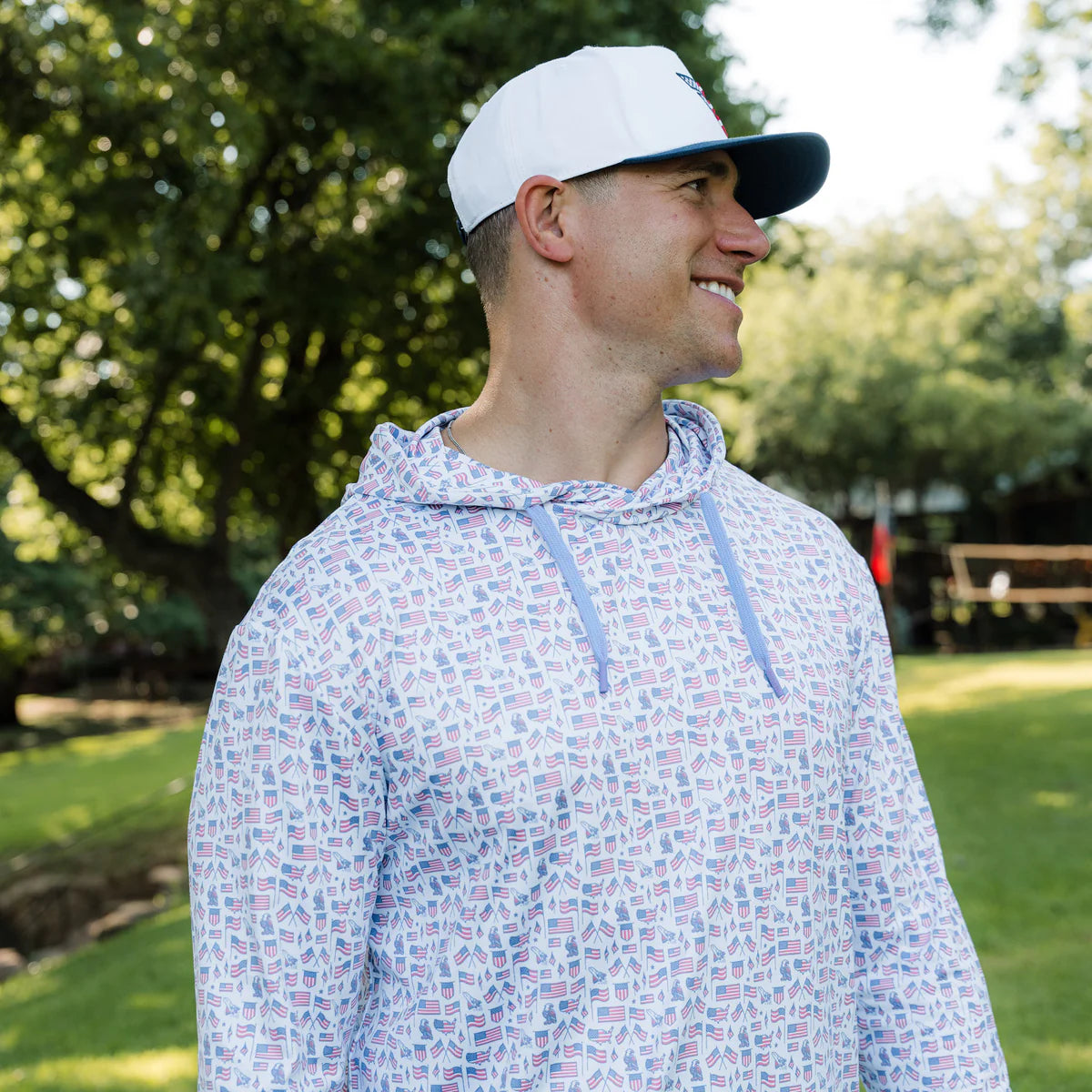 Burlebo Performance Hoodie - Old Glory