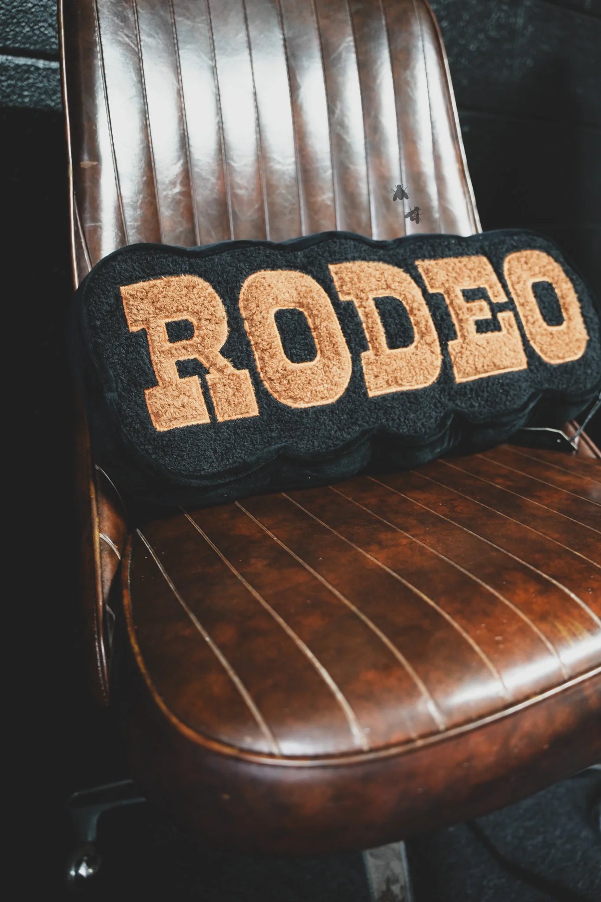RODEO READY PILLOW - SADDLE