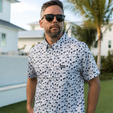 Burlebo Performance Button Up - On The Water