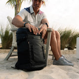 BURLEBO COOLER BACKPACK - BLACK