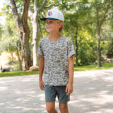 Burlebo Youth Go To Tee - Classic Deer Camo
