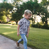 Burlebo Youth - Performance Button Up - Brush Country