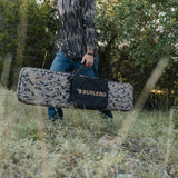 BURLEBO DOUBLE RIFLE CASE - GAUGE CAMO