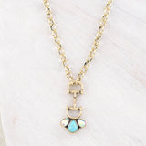 WESTERN HORSE BIT GOLD NECKLACE