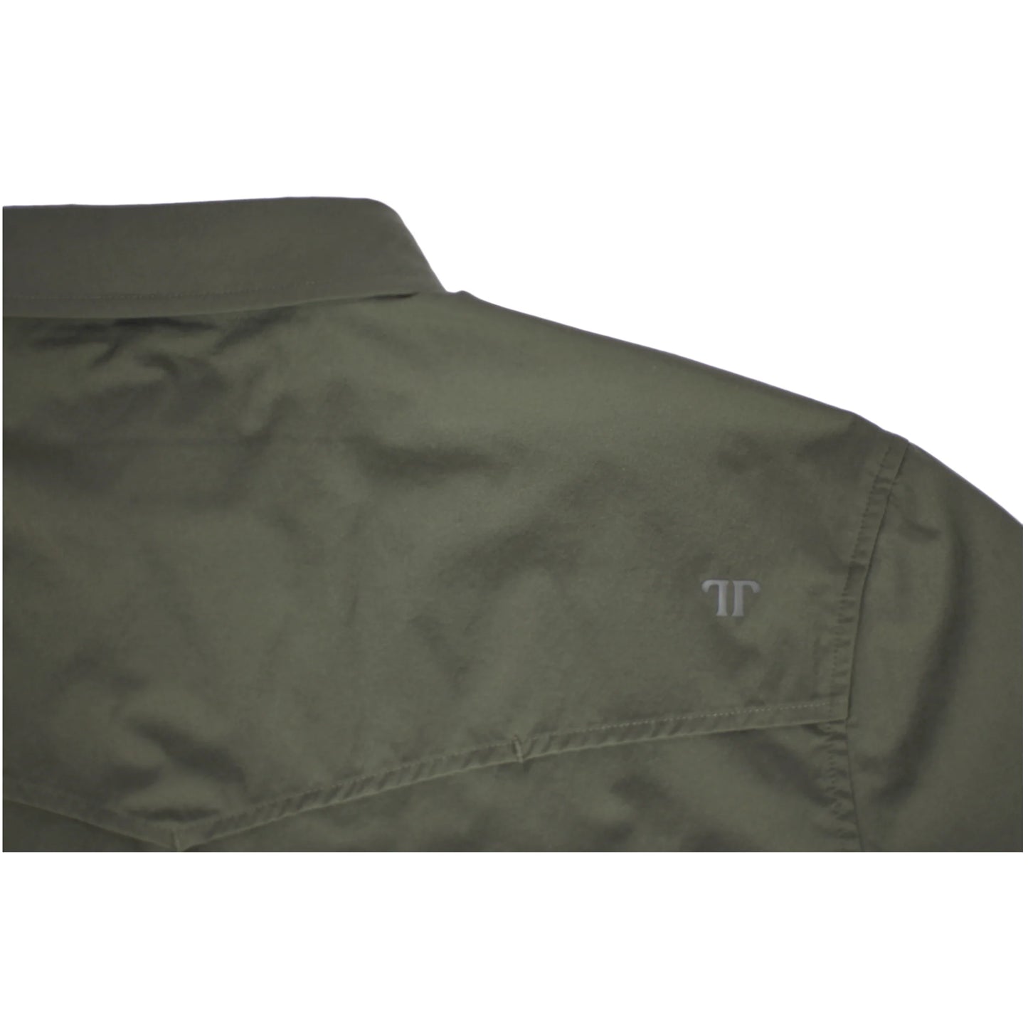 FERRELL MEN'S CORE OLIVE LONG SLEEVE SNAP SHIRT
