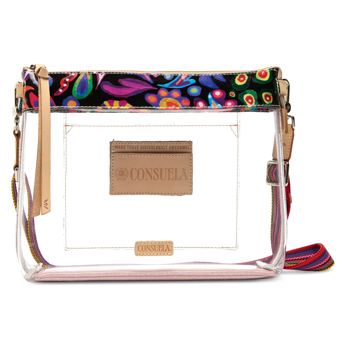 CONSUELA SOPHIE DOWNTOWN CLEAR CROSSBODY