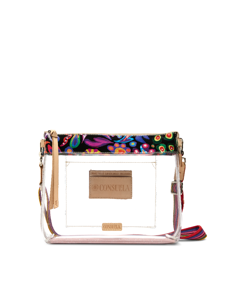 CONSUELA SOPHIE DOWNTOWN CLEAR CROSSBODY
