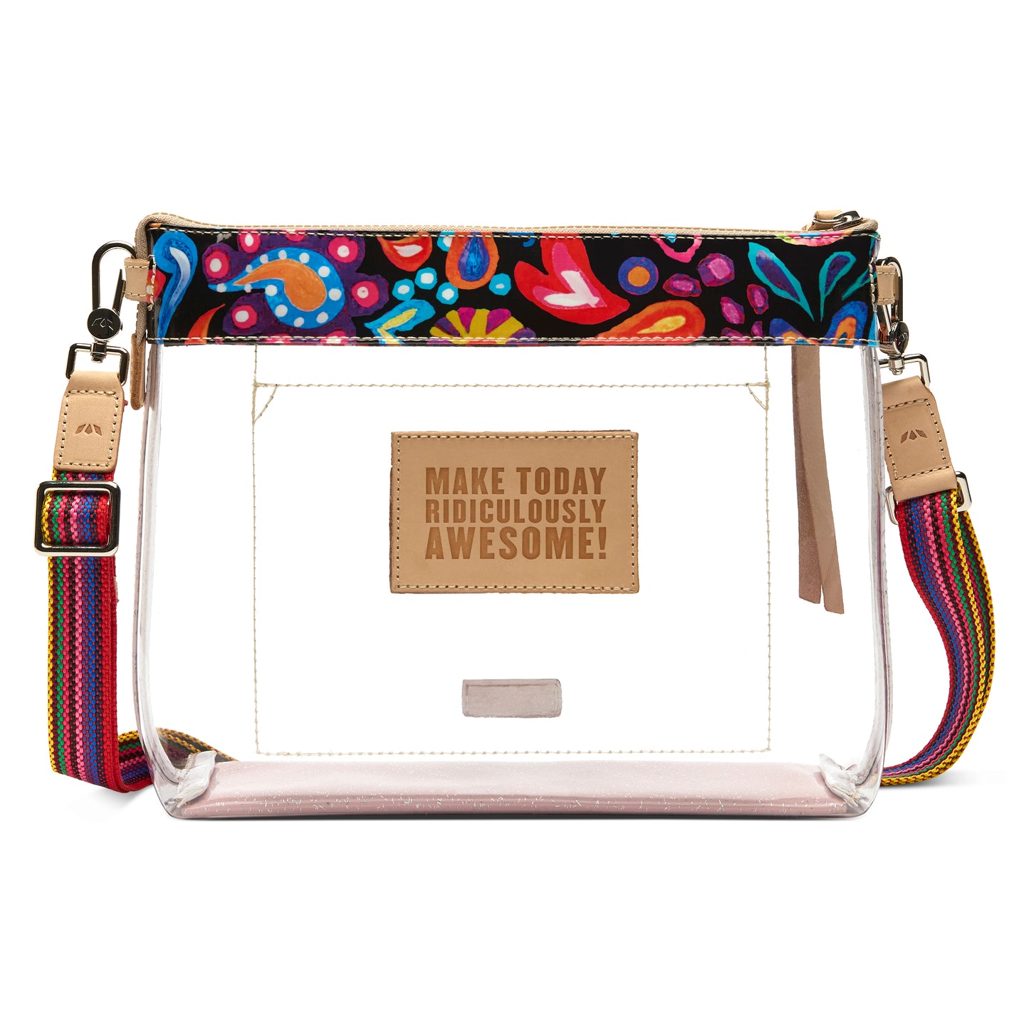 CONSUELA SOPHIE DOWNTOWN CLEAR CROSSBODY