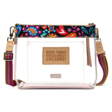 CONSUELA SOPHIE DOWNTOWN CLEAR CROSSBODY