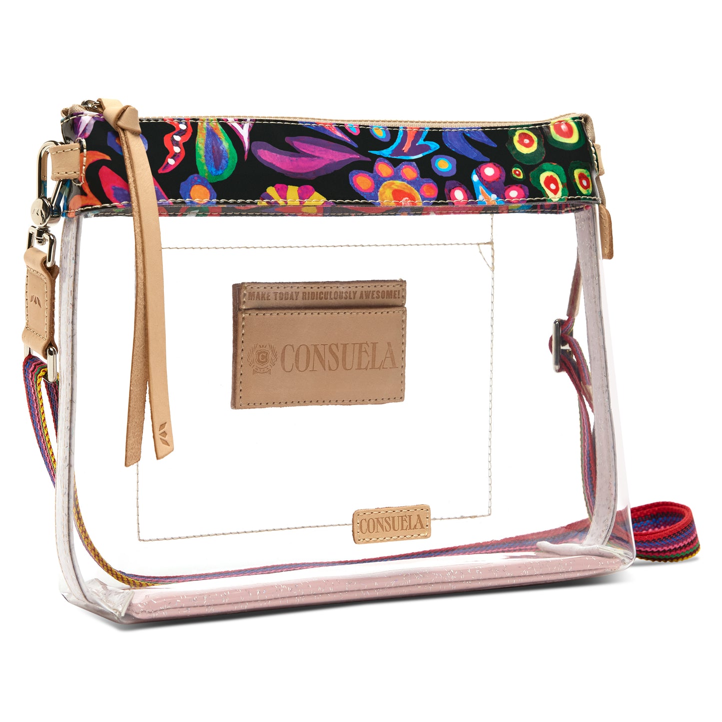 CONSUELA SOPHIE DOWNTOWN CLEAR CROSSBODY