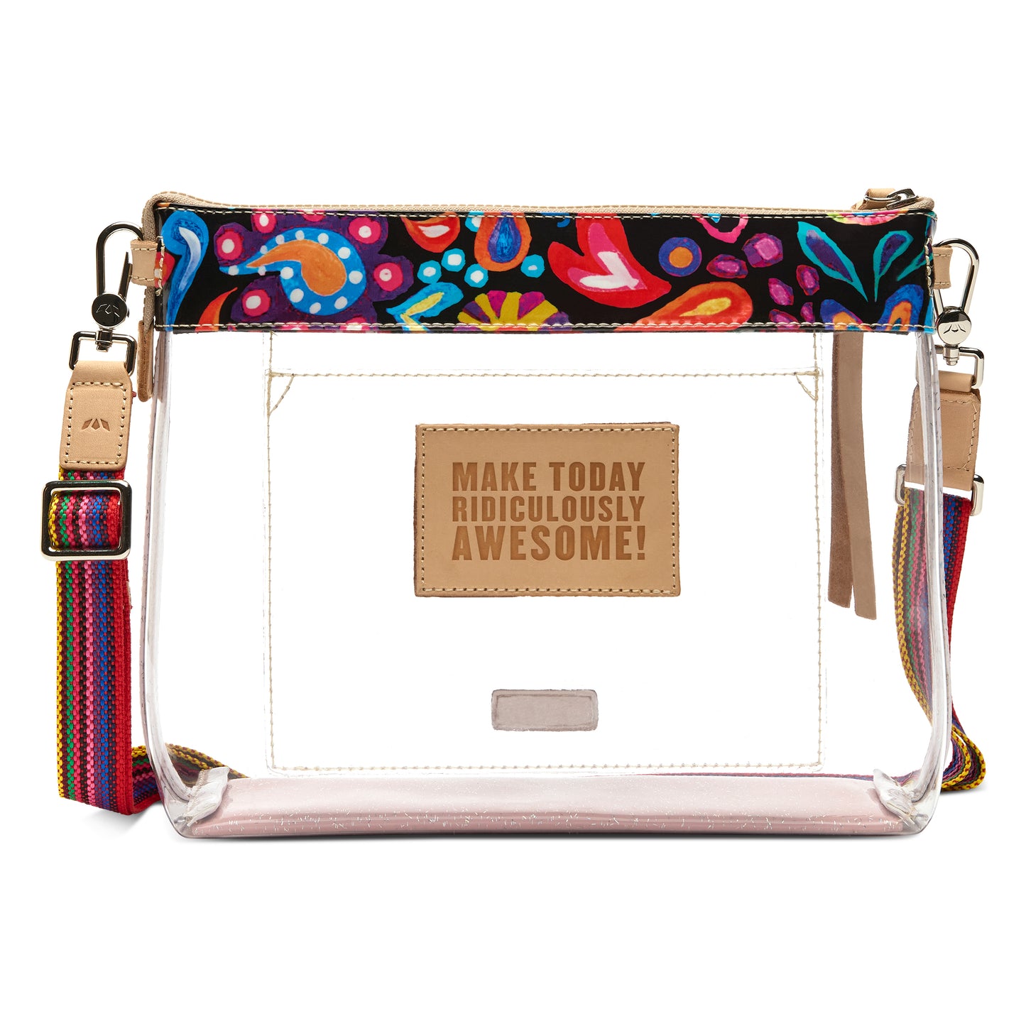 CONSUELA SOPHIE DOWNTOWN CLEAR CROSSBODY