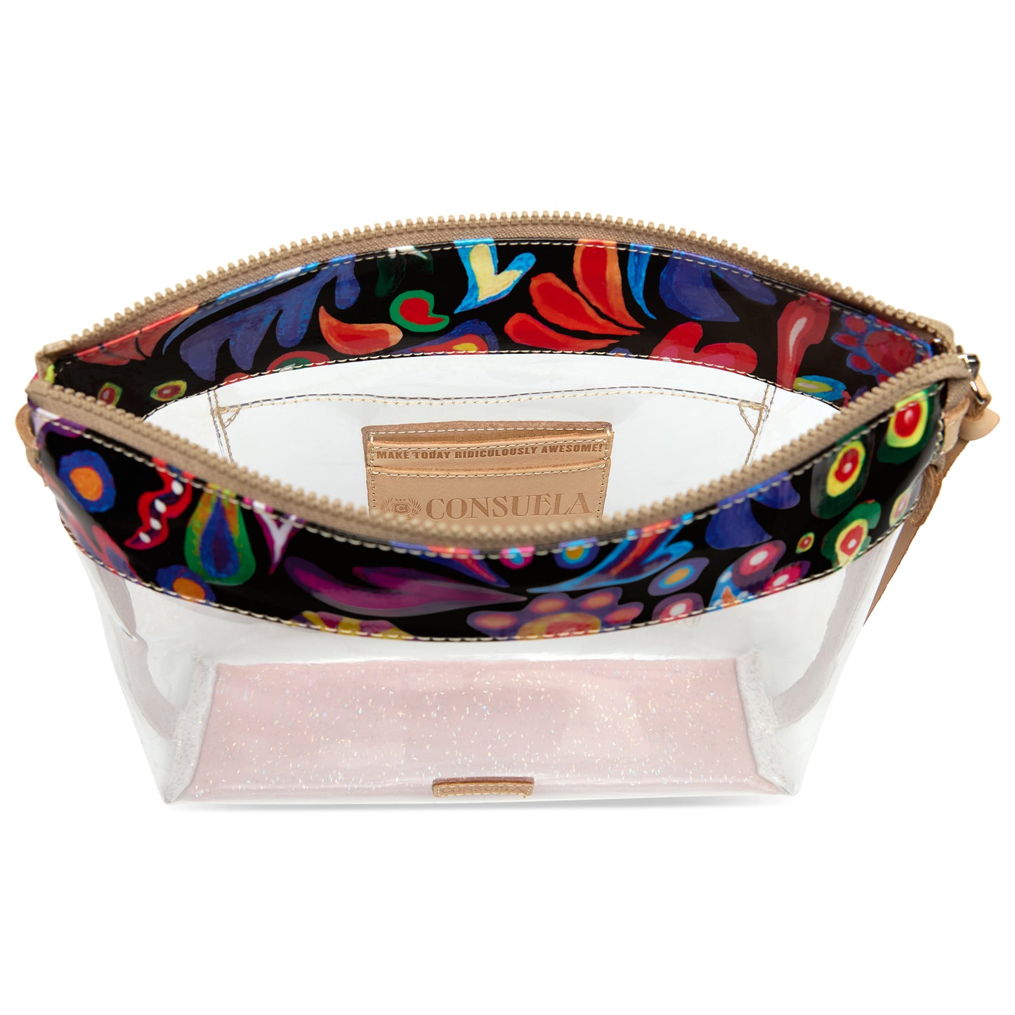 CONSUELA SOPHIE DOWNTOWN CLEAR CROSSBODY
