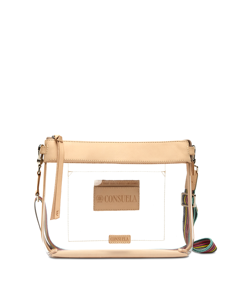 CONSUELA DIEGO DOWNTOWN CLEAR CROSSBODY