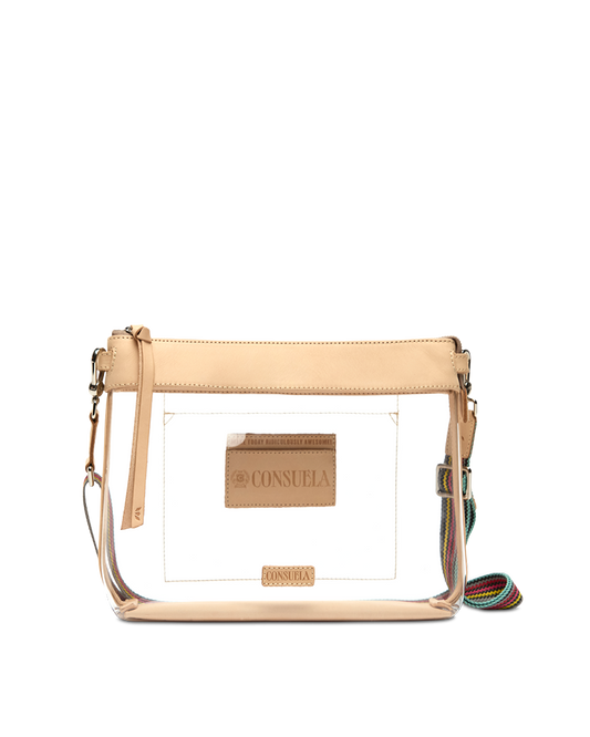 CONSUELA DIEGO DOWNTOWN CLEAR CROSSBODY