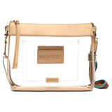 CONSUELA DIEGO DOWNTOWN CLEAR CROSSBODY