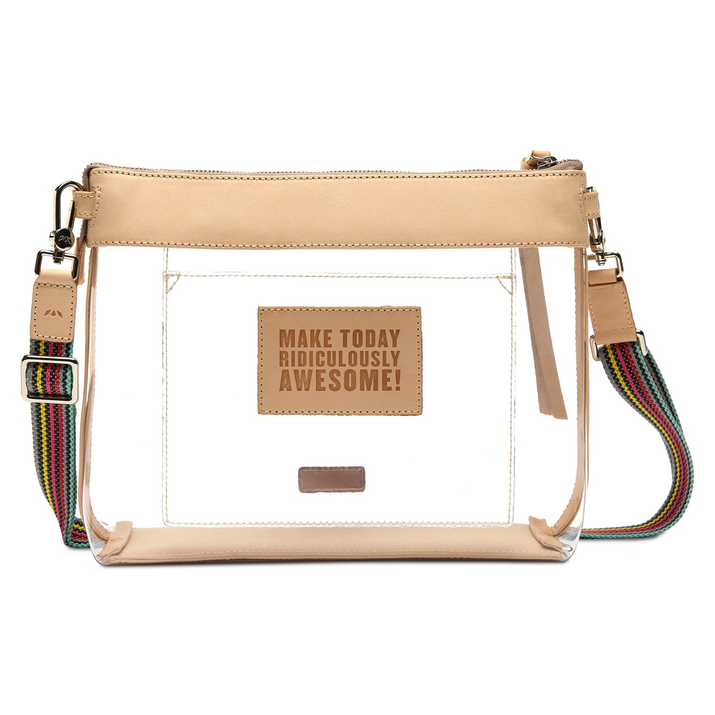 CONSUELA DIEGO DOWNTOWN CLEAR CROSSBODY