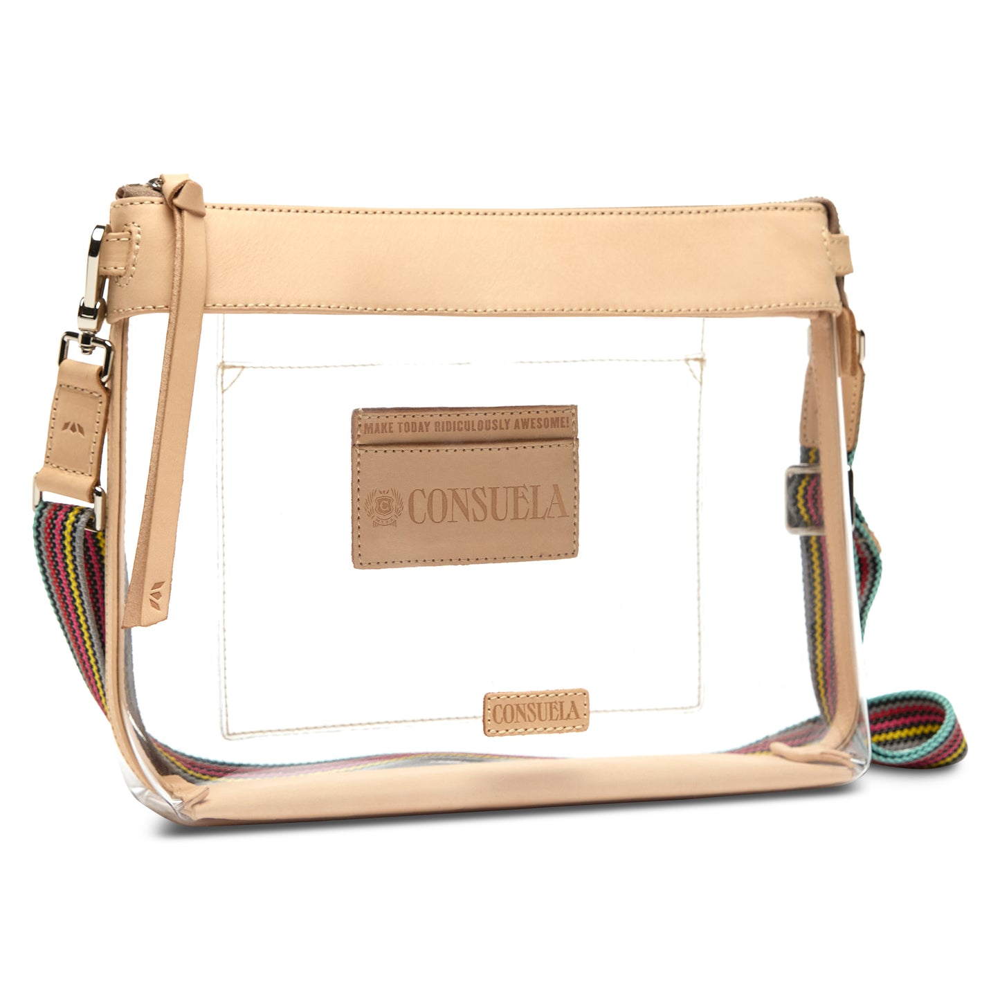 CONSUELA DIEGO DOWNTOWN CLEAR CROSSBODY