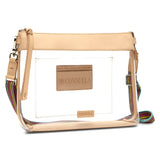 CONSUELA DIEGO DOWNTOWN CLEAR CROSSBODY