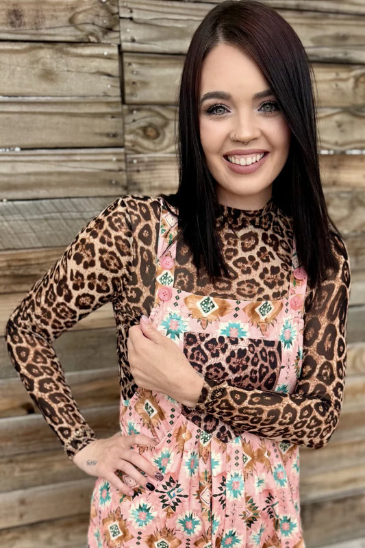 HEAR ME ROAR MESH TOP
