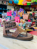 VERY G WOMEN'S MAZEY SANDALS - NUDE