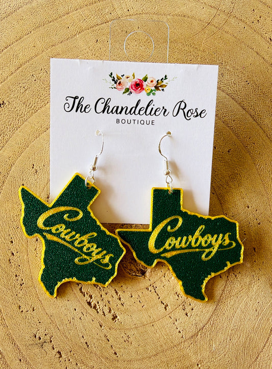 MC Texas Cowboy Earrings